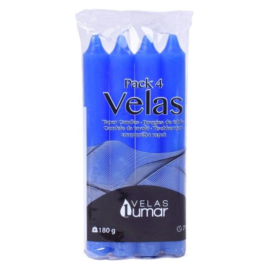 VELA PACK4 AZUL VELA PACK4 AZUL