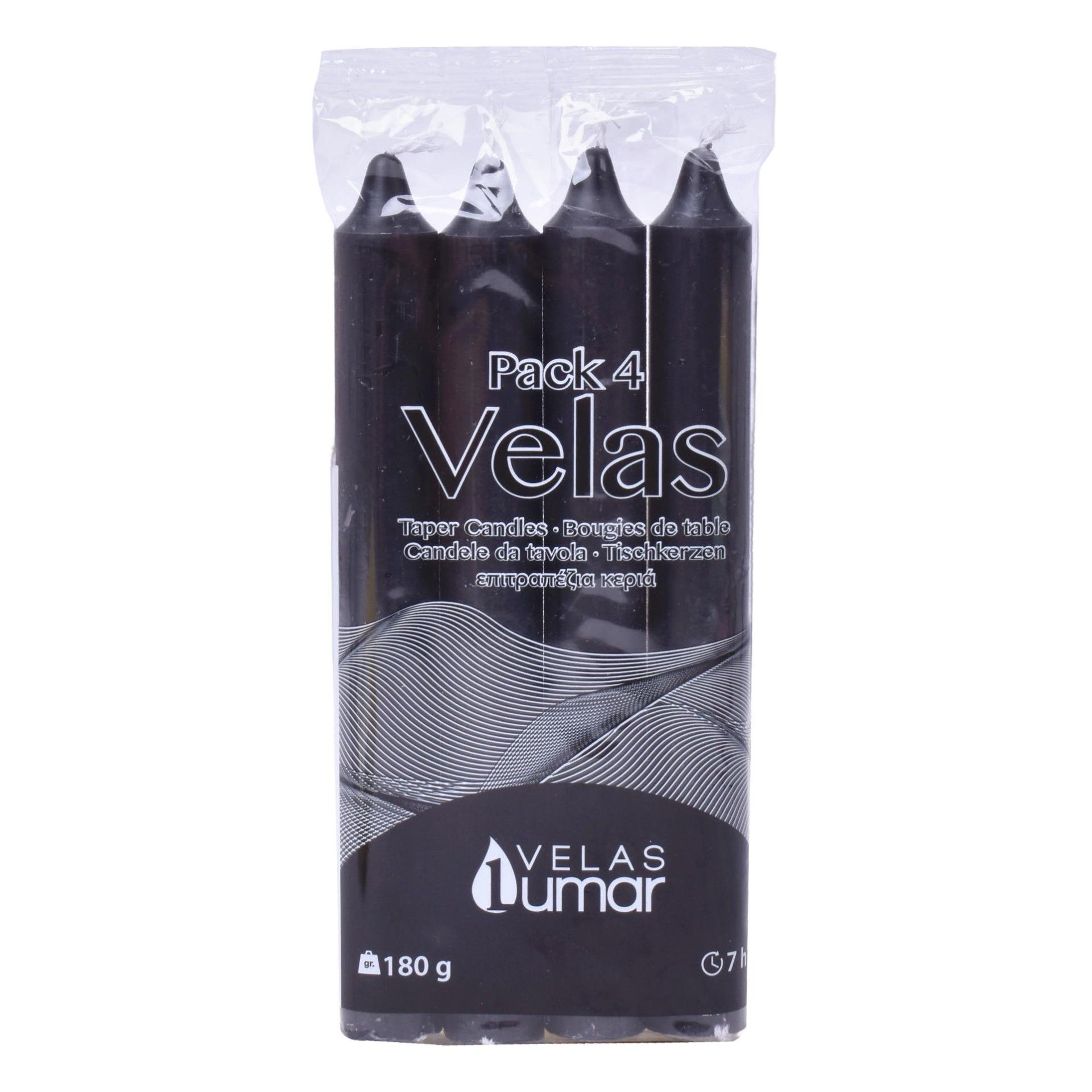 VELA PACK4 PRETA VELA PACK4 PRETA