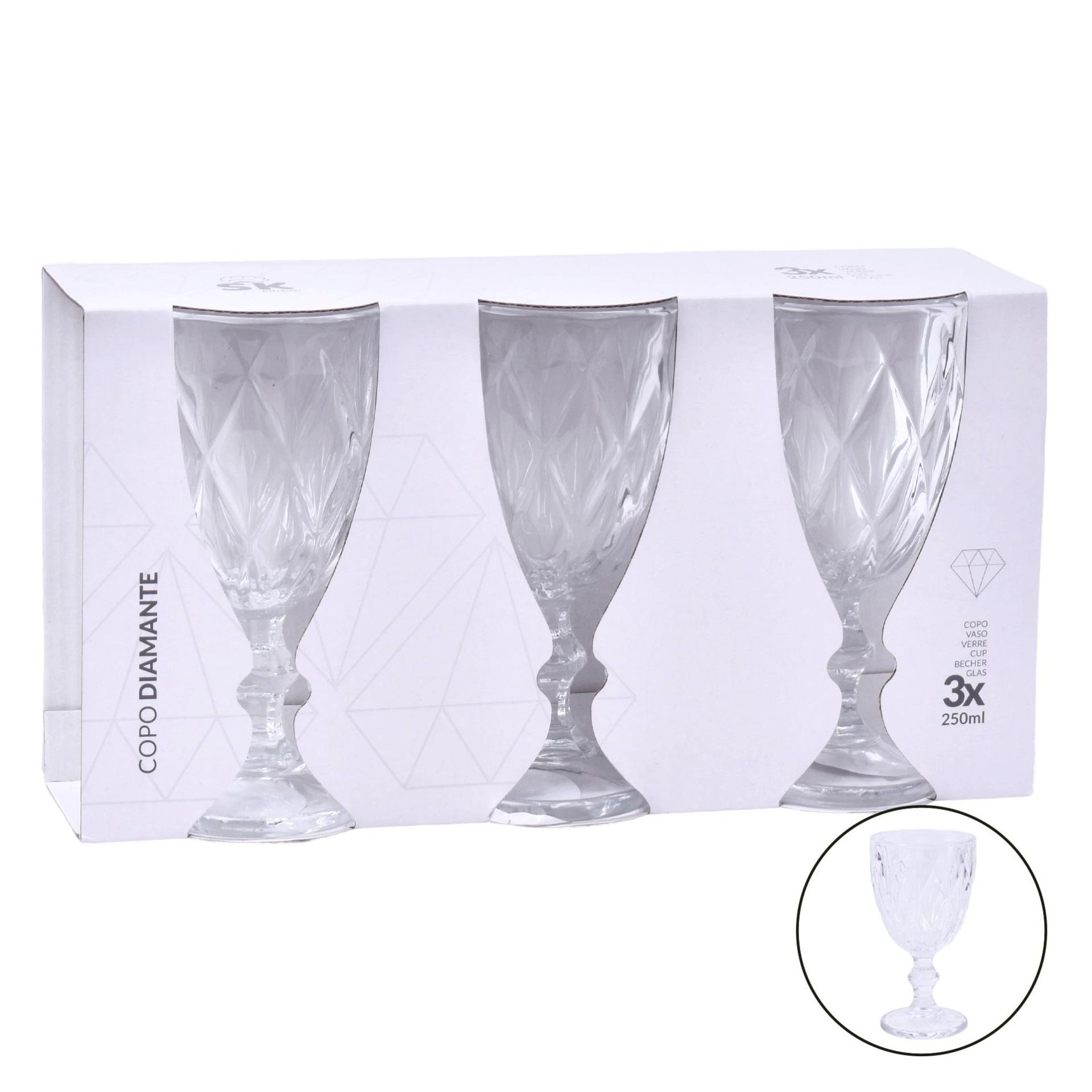 COPO PE TRANP 250ML 3UN 424-87 COPO PE TRANP 250ML 3UN 424-87