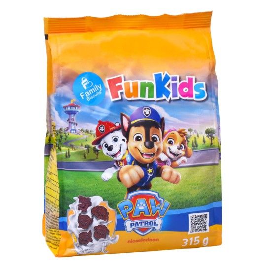 BOLACHAS FUNKIDS PATRULHA PATA 315G BOLACHAS FUNKIDS PATRULHA PATA 315G