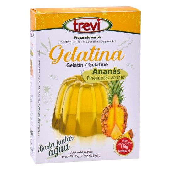 GELATINA ANANAS TREVI 28G GELATINA ANANAS TREVI 28G