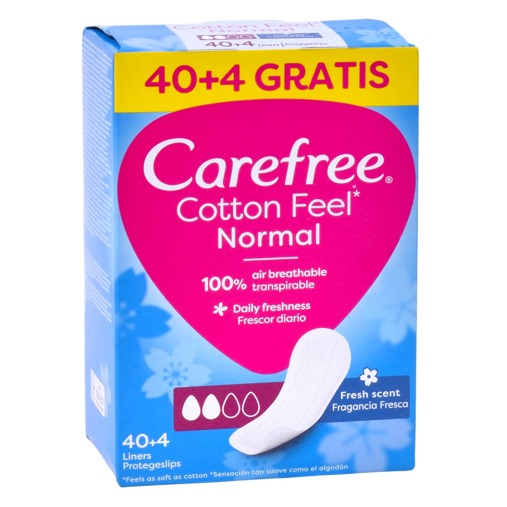 CAREFREE PROTEGE SLIP C/ FRAGANCIA 40+4UN CAREFREE PROTEGE SLIP C/ FRAGANCIA 40+4UN
