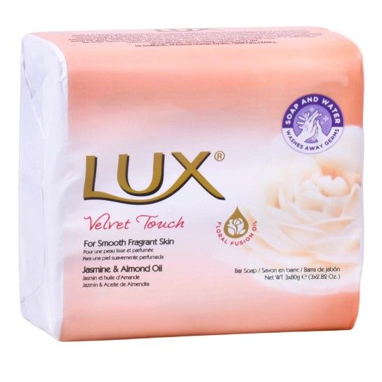 LUX SABONETE VELVET TOUCH 3X80G LUX SABONETE VELVET TOUCH 3X80G