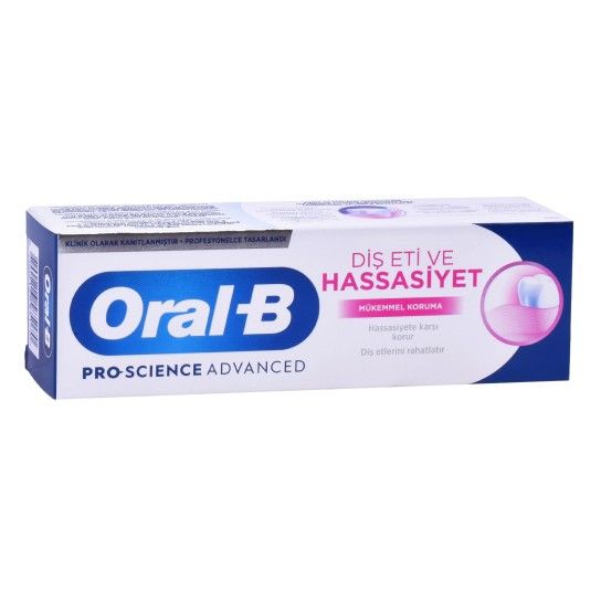 ORAL B PASTA DENTES SENSITIVE 75GR ORAL B PASTA DENTES SENSITIVE 75GR