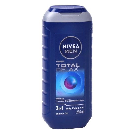 NIVEA GEL BANHO MEN RELAX 3EM 1 250ML NIVEA GEL BANHO MEN RELAX 3EM 1 250ML