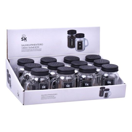 SALEIRO/PIMENTEIRO 130ML 804-4794 CX96 SALEIRO/PIMENTEIRO 130ML 804-4794 CX96