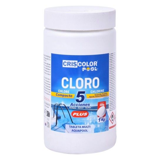 PASTILHAS CLORO 200GRS 1KG 5 AÇOES PASTILHAS CLORO 200GRS 1KG 5 AÇOES