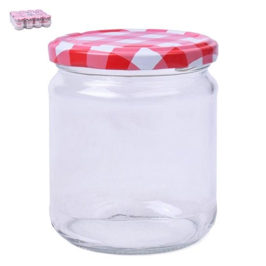FRASCO VIDRO C/ TAMPA 370ML 2660370 FRASCO VIDRO C/ TAMPA 370ML 2660370
