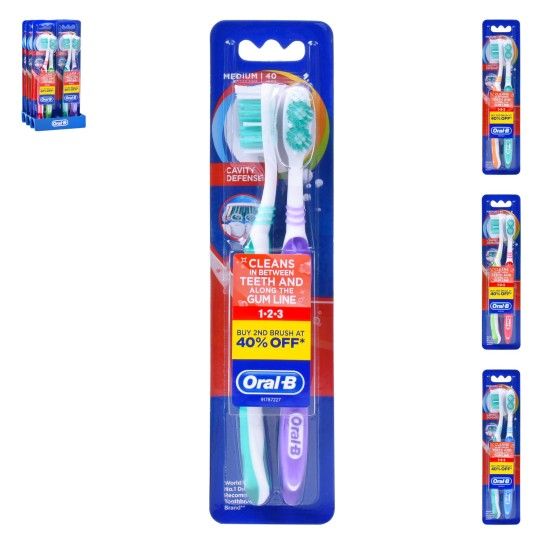 ORAL B ESCOVA DENTES CAVITY DEFENSE ORAL B ESCOVA DENTES CAVITY DEFENSE
