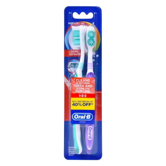 ORAL B ESCOVA DENTES CAVITY DEFENSE ORAL B ESCOVA DENTES CAVITY DEFENSE