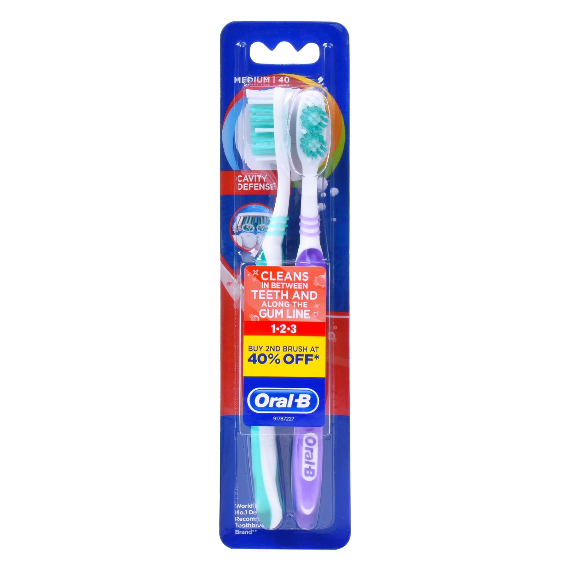 ORAL B ESCOVA DENTES CAVITY DEFENSE ORAL B ESCOVA DENTES CAVITY DEFENSE