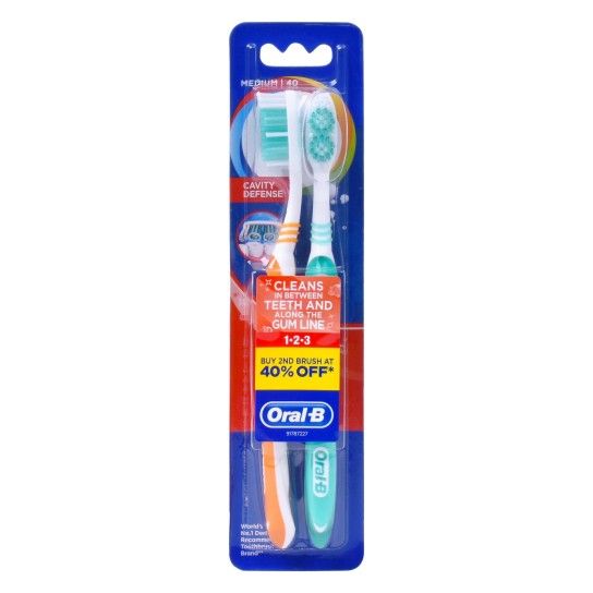ORAL B ESCOVA DENTES CAVITY DEFENSE ORAL B ESCOVA DENTES CAVITY DEFENSE