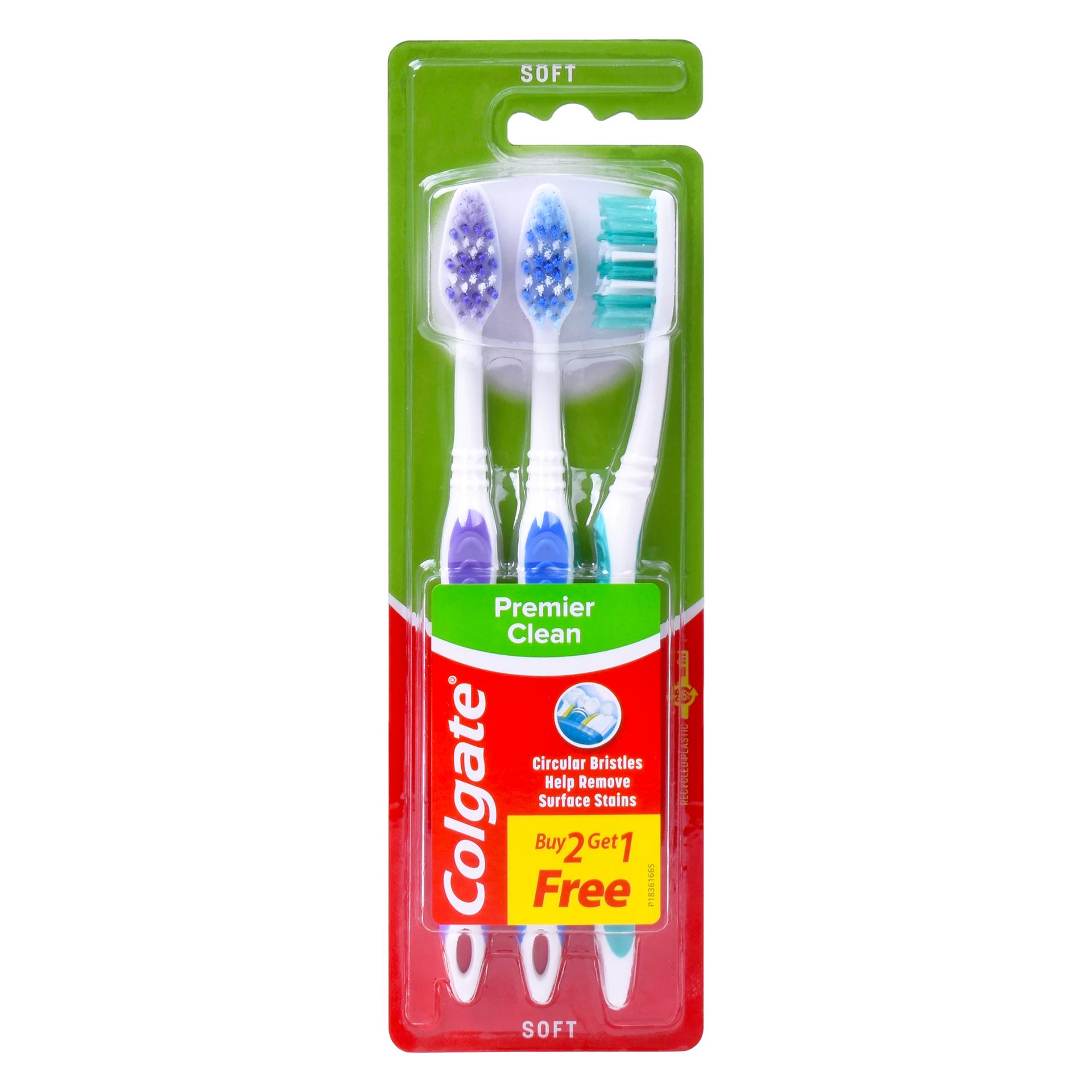 ESCOVA COLGATE PREMIER CLEAN 2+1 CX CX24 ESCOVA COLGATE PREMIER CLEAN 2+1 CX CX24