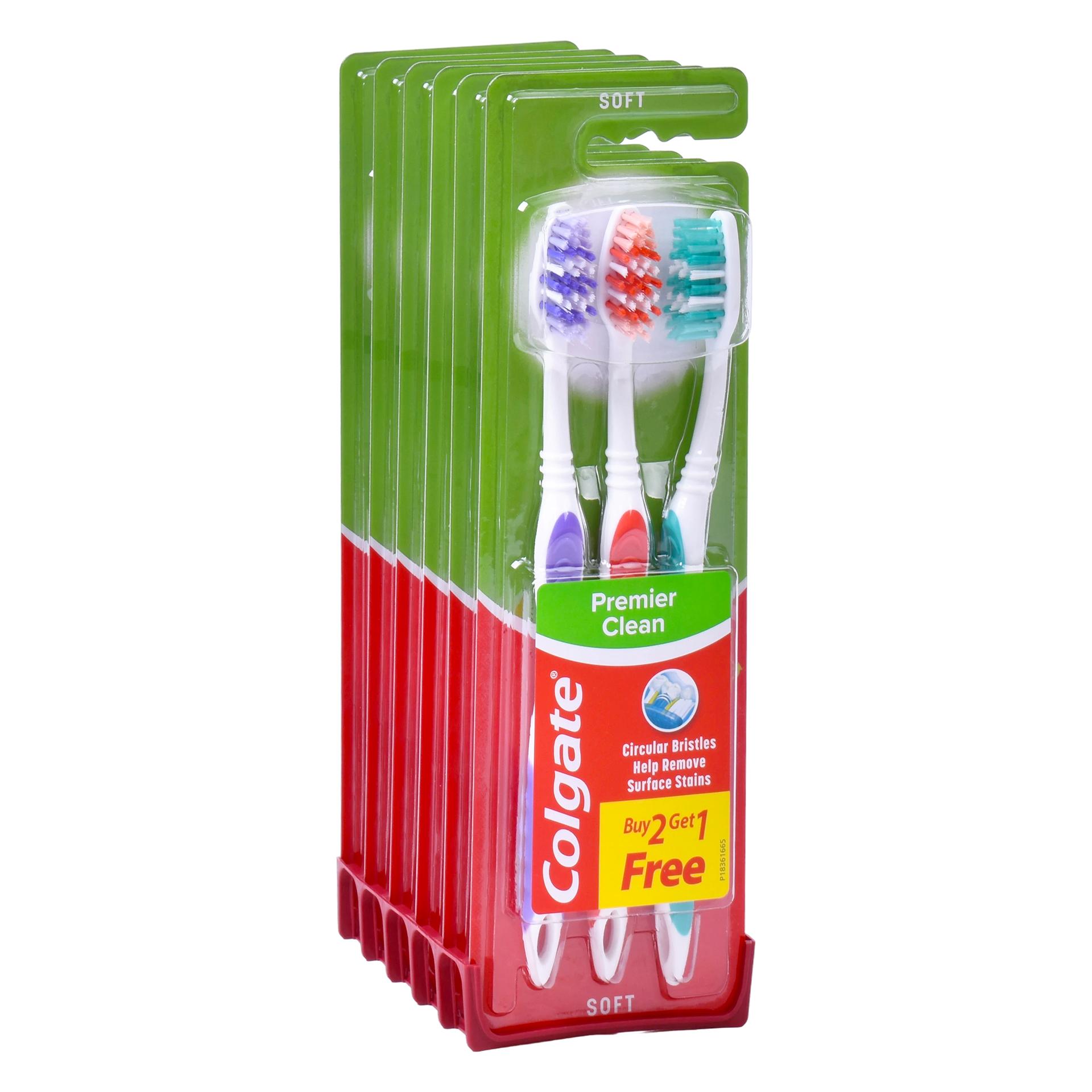 ESCOVA COLGATE PREMIER CLEAN 2+1 CX CX24 ESCOVA COLGATE PREMIER CLEAN 2+1 CX CX24
