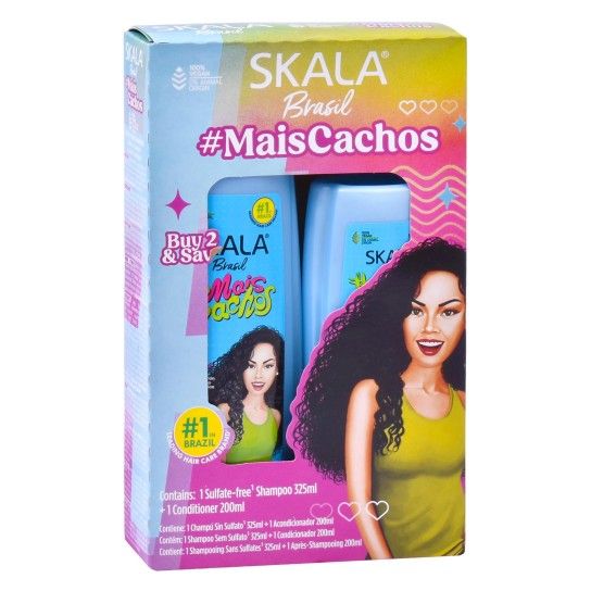 CHAMPO 325ML+COND 200ML + CACHOS SKALA CHAMPO 325ML+COND 200ML + CACHOS SKALA