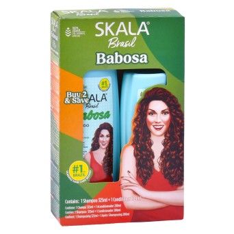CHAMPO 325ML+COND 200ML BABOSA SKALA