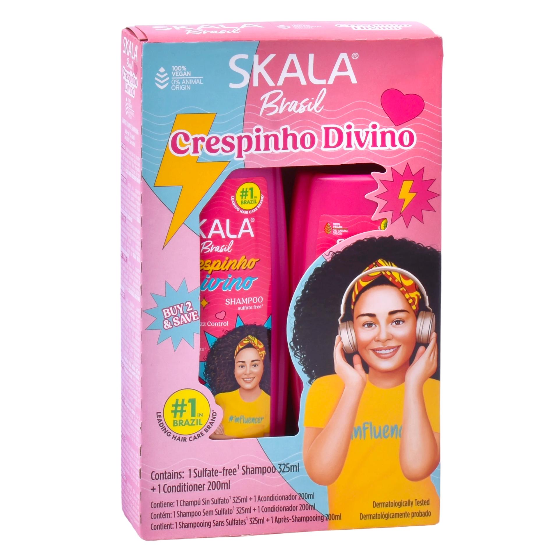 CHAMPO 325ML+COND 200ML C.DIVINO SKALA CHAMPO 325ML+COND 200ML C.DIVINO SKALA