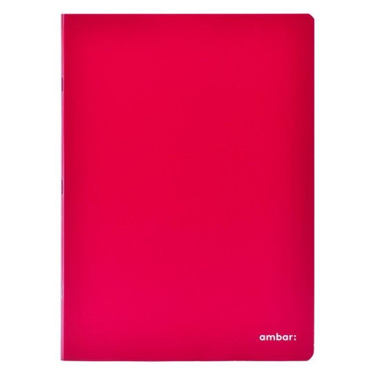 CADERNO AGRF PLAST A4 48F QUAD AMBAR CADERNO AGRF PLAST A4 48F QUAD AMBAR