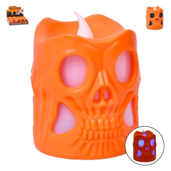 VELA HALLOWEEN LUZES COR 1862-152 CX240