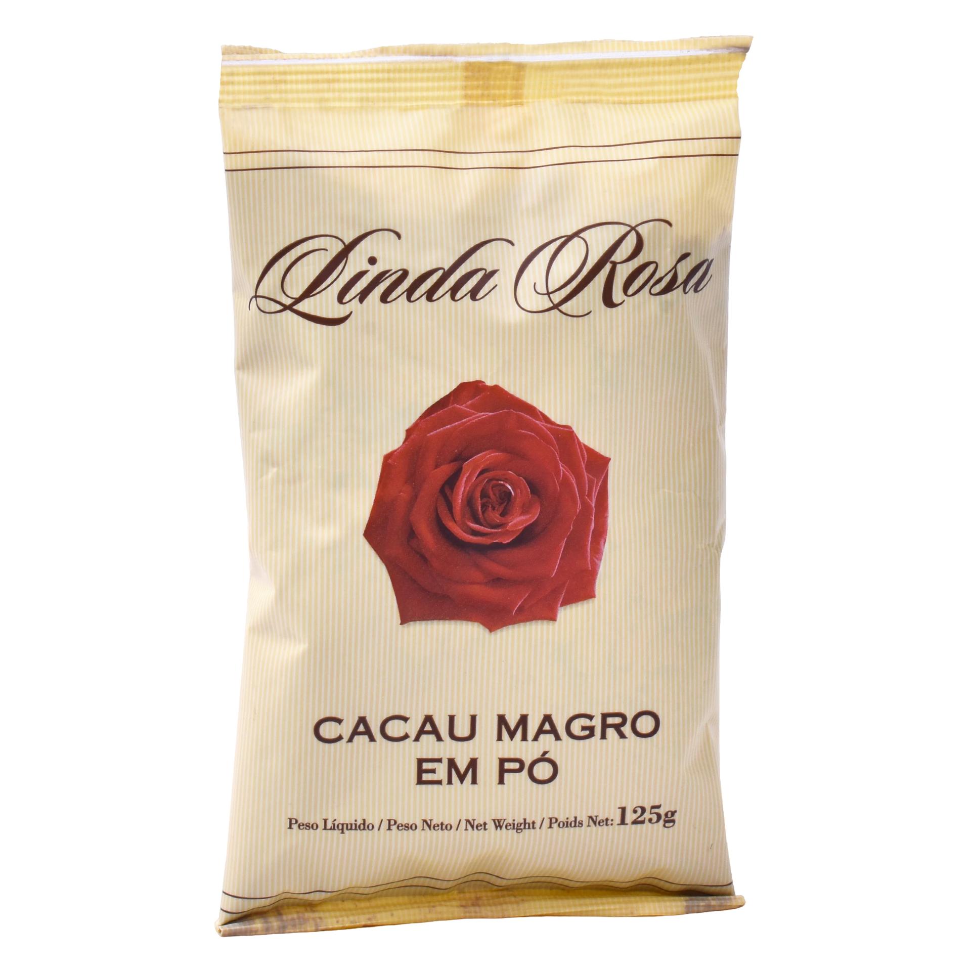CACAU MAGRO EM PO 125GR LINDA ROSA CACAU MAGRO EM PO 125GR LINDA ROSA