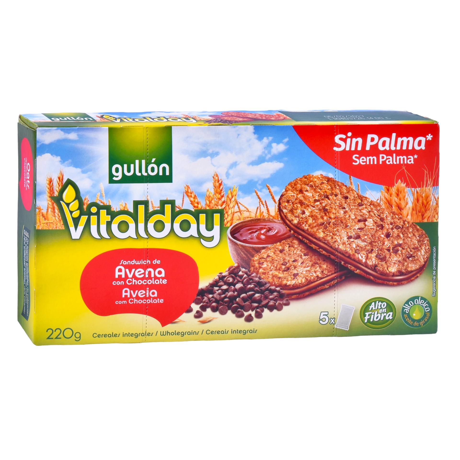 VITALDAY AVELA/PEPITAS CHOC. 220G VITALDAY AVELA/PEPITAS CHOC. 220G