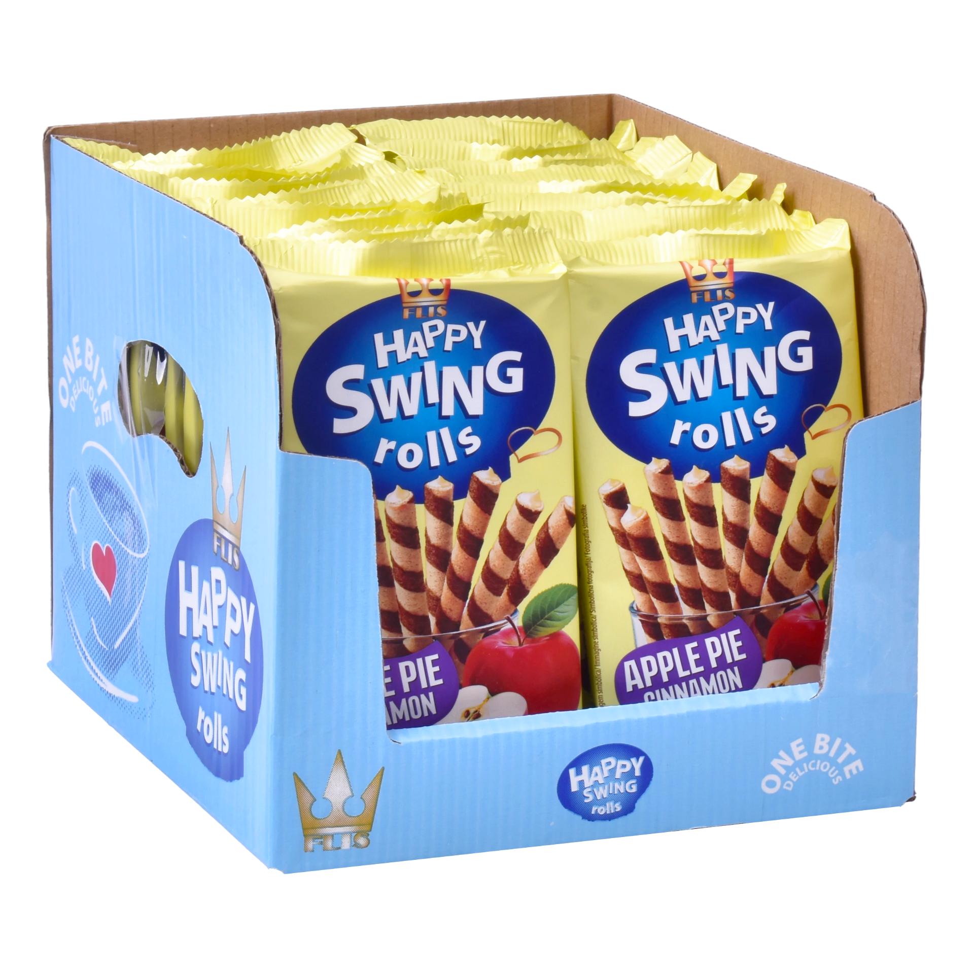 WAFER HAPPY SWING MAÇA/CANELA 150GRS WAFER HAPPY SWING MAÇA/CANELA 150GRS