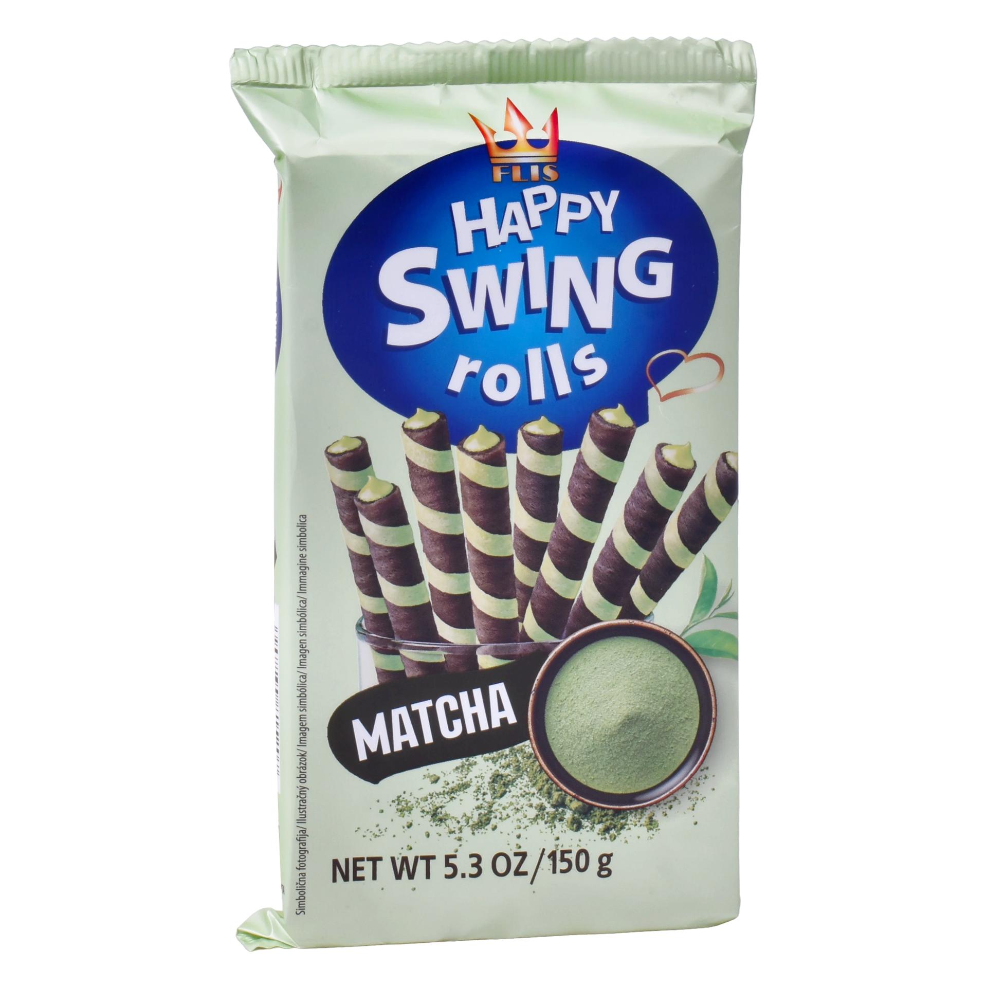 WAFER HAPPY SWING MATCHA 150GRS WAFER HAPPY SWING MATCHA 150GRS