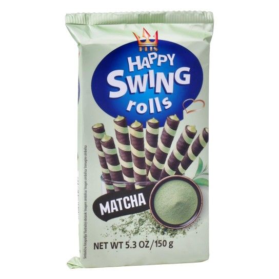 WAFER HAPPY SWING MATCHA 150GRS WAFER HAPPY SWING MATCHA 150GRS
