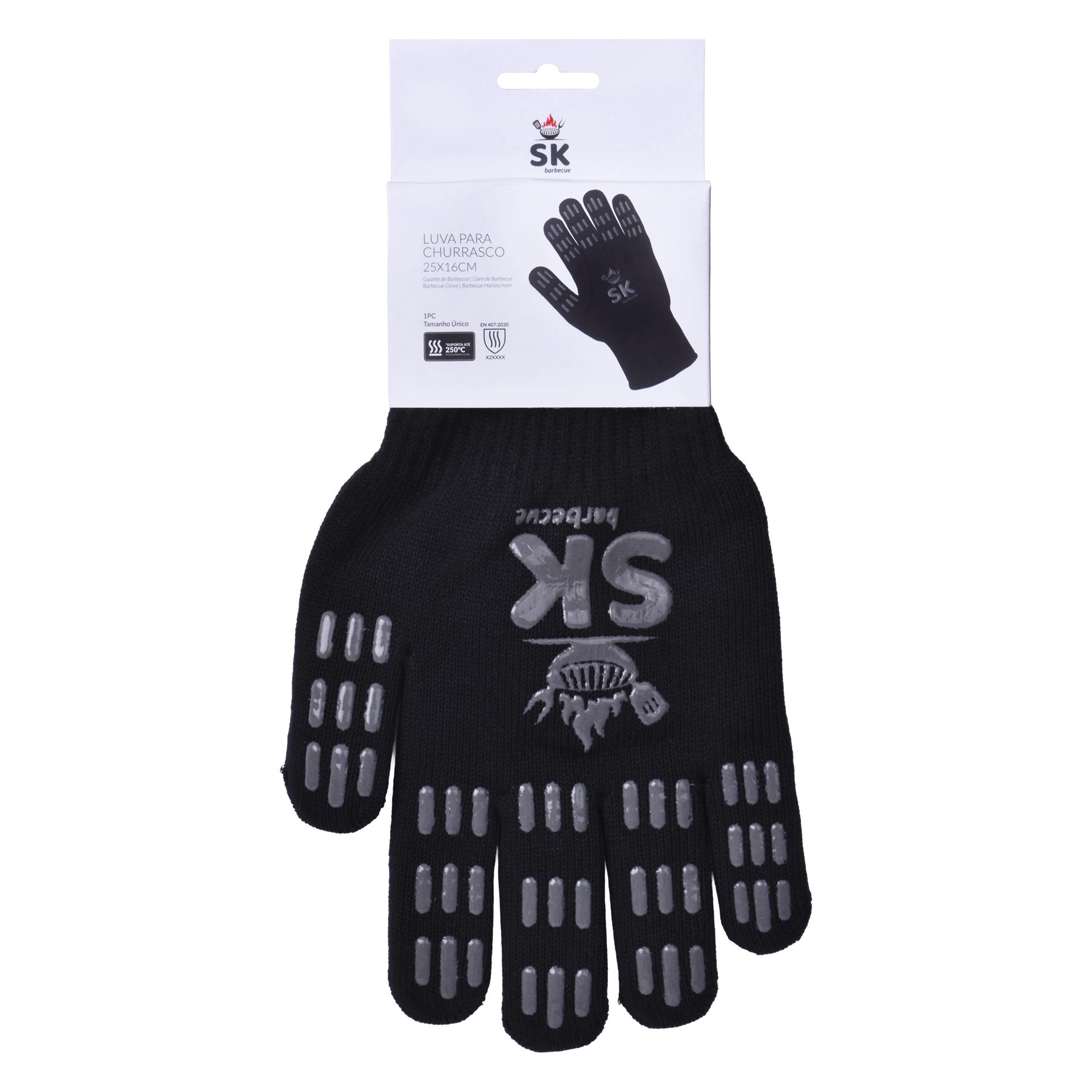 LUVAS P/ CHURRASCO 25X16 SK 804-4805 CX48 LUVAS P/ CHURRASCO 25X16 SK 804-4805 CX48