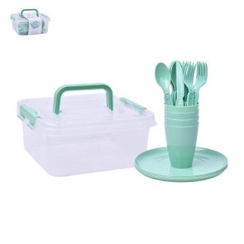 CONJ PIQUENIQUE PLAST 20PCS 804-4887