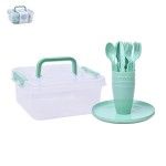 CONJ PIQUENIQUE PLAST 20PCS 804-4887 CONJ PIQUENIQUE PLAST 20PCS 804-4887