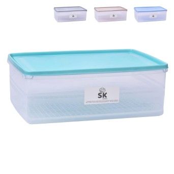 CAIXA HERM N�7 8L C/GRELHA REF.100230