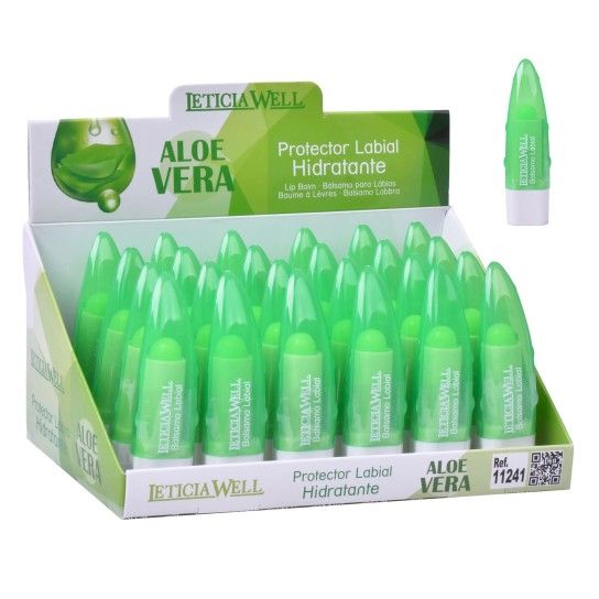 PROTETOR LABIAL ALOE VERA REF.11241 24UNI PROTETOR LABIAL ALOE VERA REF.11241 24UNI