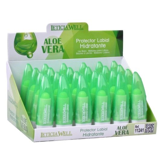 PROTETOR LABIAL ALOE VERA REF.11241 24UNI PROTETOR LABIAL ALOE VERA REF.11241 24UNI