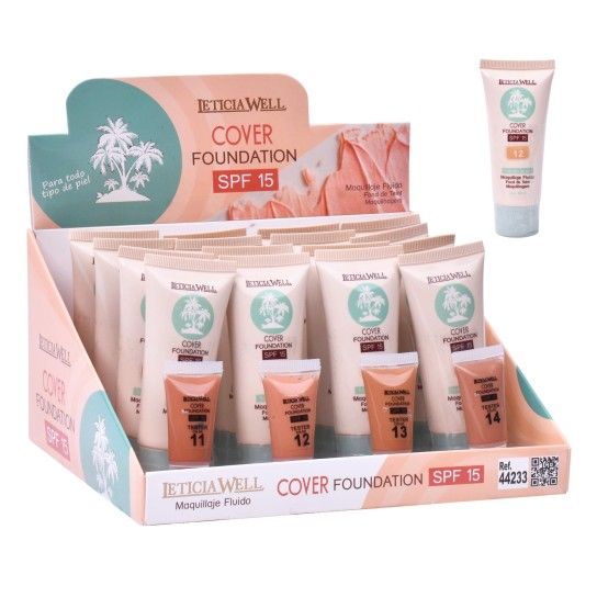 BASE LIQUIDA SPF15 REF 44233 16UNI BASE LIQUIDA SPF15 REF 44233 16UNI