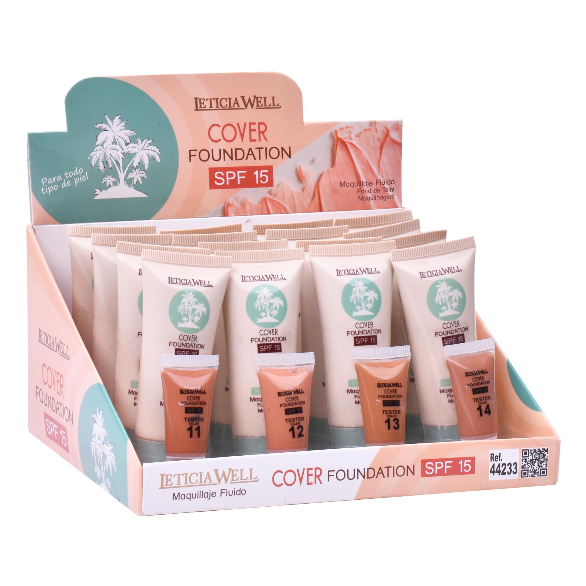 BASE LIQUIDA SPF15 REF 44233 16UNI BASE LIQUIDA SPF15 REF 44233 16UNI