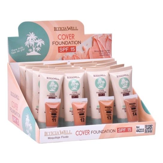 BASE LIQUIDA SPF15 REF 44233 16UNI BASE LIQUIDA SPF15 REF 44233 16UNI