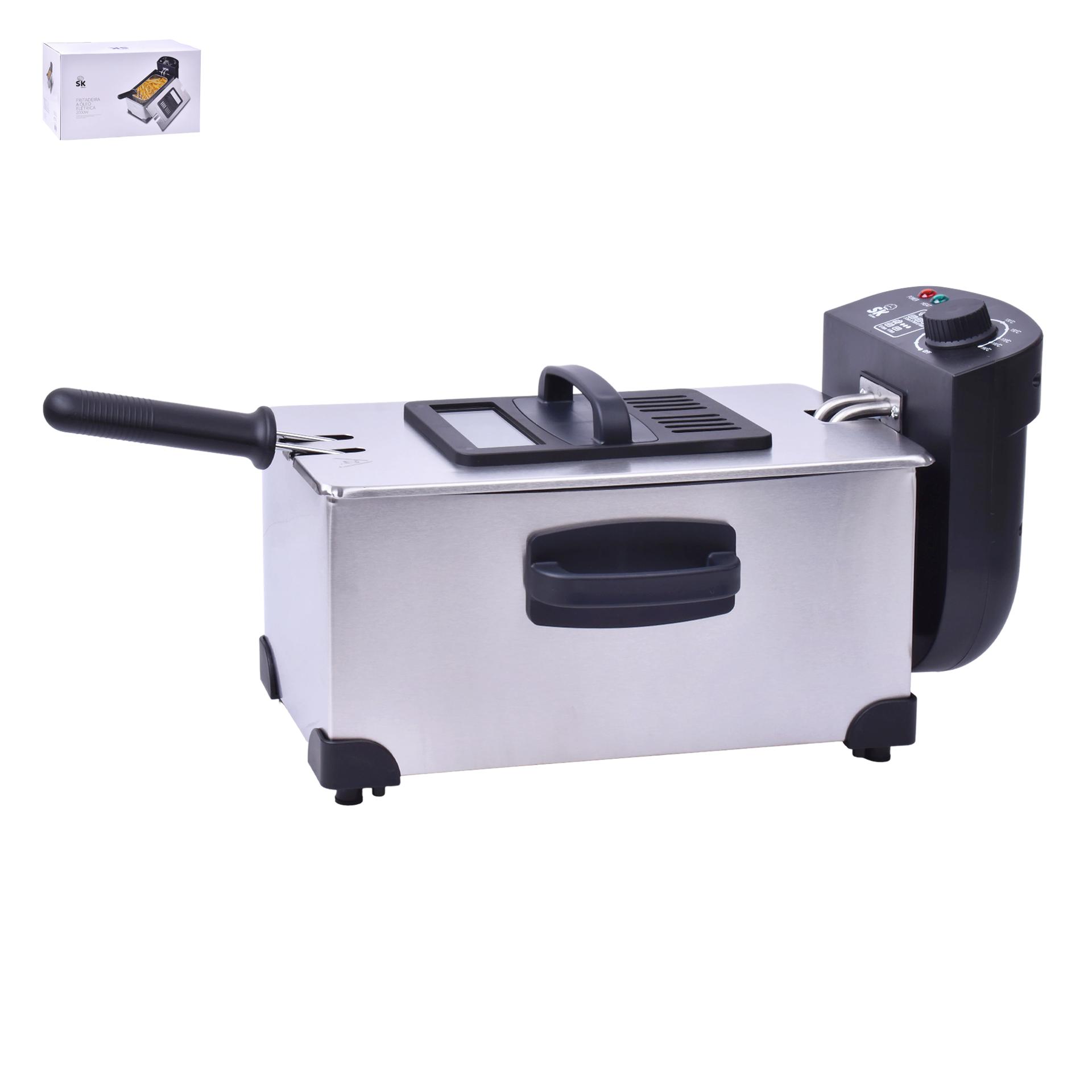 FRITADEIRA ELETRICA 2000W SK 804-520 CX4 FRITADEIRA ELETRICA 2000W SK 804-520 CX4