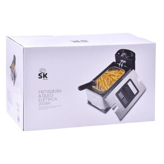 FRITADEIRA ELETRICA 2000W SK 804-520 CX4 FRITADEIRA ELETRICA 2000W SK 804-520 CX4
