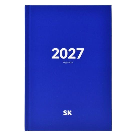 AGENDA AZUL 14,5X21X1,5CM SK 837-734 CX12 AGENDA AZUL 14,5X21X1,5CM SK 837-734 CX12