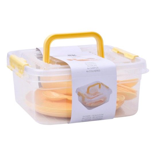 CONJ PIQUENIQUE PLAST 20PCS 804-4811 CX4 CONJ PIQUENIQUE PLAST 20PCS 804-4811 CX4