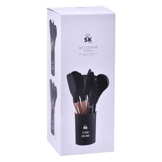 SET COZINHA 12UN 32X12X12CM SK 804-4851 CX6 SET COZINHA 12UN 32X12X12CM SK 804-4851 CX6
