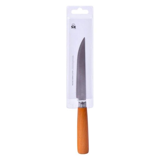 FACA CABO MADEIRA 12,7CM SK 804-444 CX48 FACA CABO MADEIRA 12,7CM SK 804-444 CX48