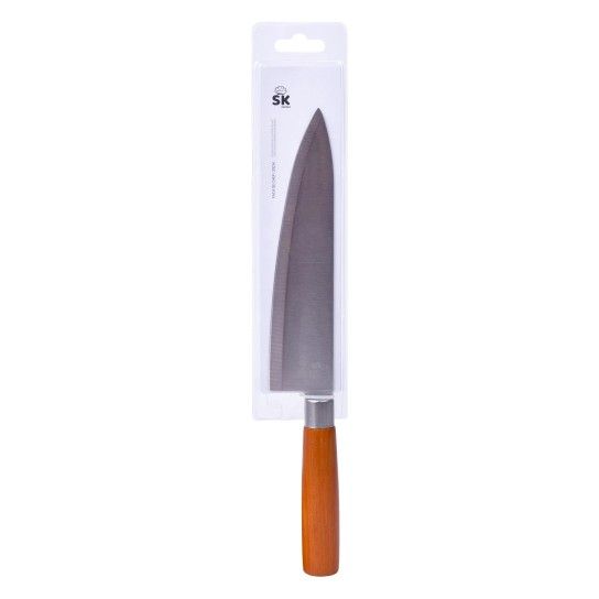 FACA CABO MADEIRA 20CM SK 804-447 CX48 FACA CABO MADEIRA 20CM SK 804-447 CX48