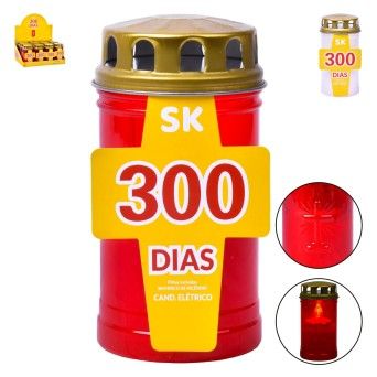 VELA ELECTR CILINDR CRUZ 1196-910 CX48
