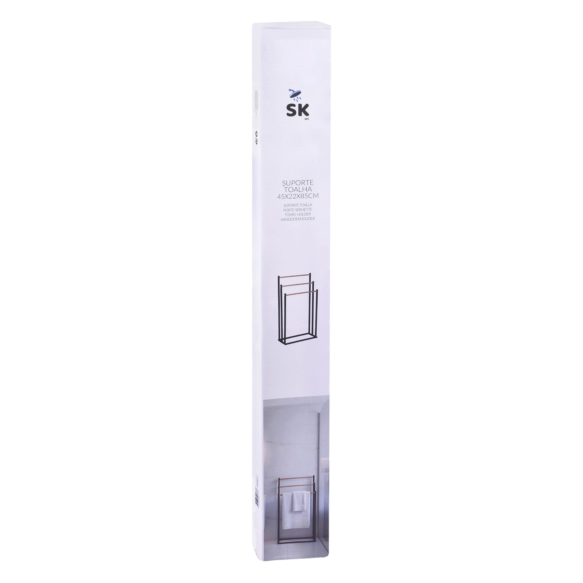 SUPORTE TOALHA 45X22X85CM 804-4877 CX6