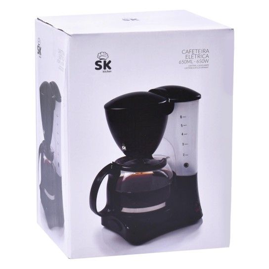 CAFETEIRA ELETRICA 650ML SK 804-4850 CX8 CAFETEIRA ELETRICA 650ML SK 804-4850 CX8