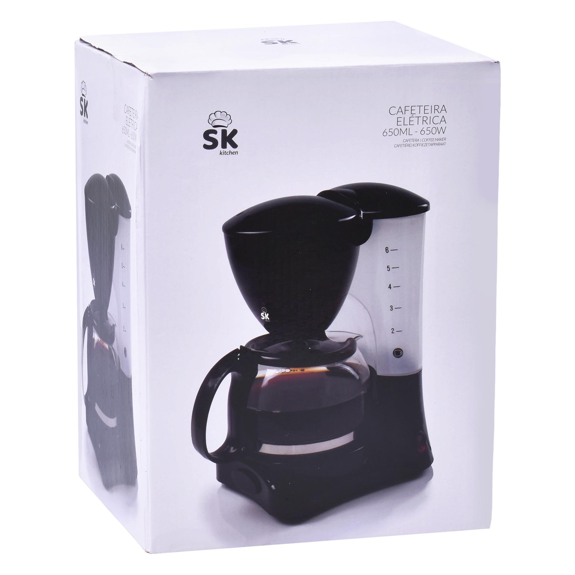 CAFETEIRA ELETRICA 650ML SK 804-4850 CX8 CAFETEIRA ELETRICA 650ML SK 804-4850 CX8