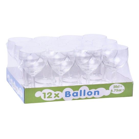 CONJ. 12 COPOS BALLON 20CL