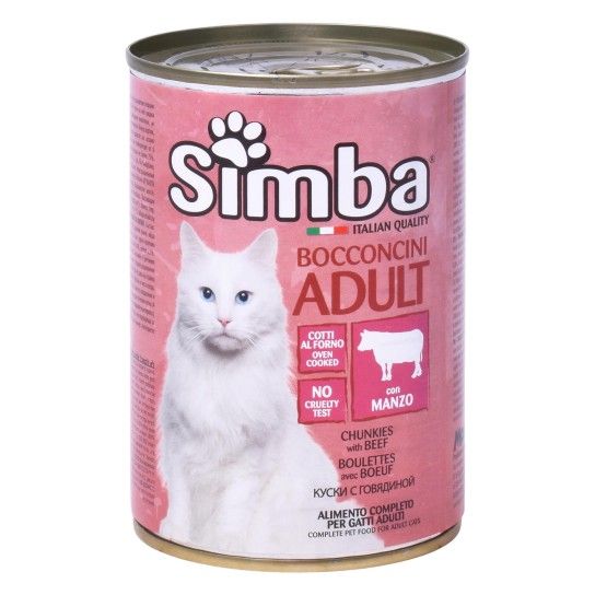 SIMBA GATO C/CARNE VACA 415GR SIMBA GATO C/CARNE VACA 415GR